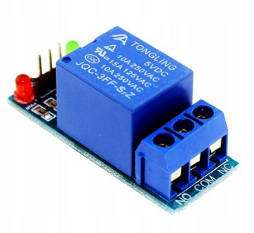 Moduł 1 przekaźnika 5V 10A 250V AC arduino (4732) Kod producenta 4732