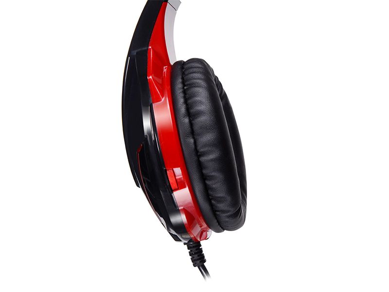 SŁUCHAWKI Z MIKROFONEM GRACZA GAMINGOWE DO GRY LED Rodzaj słuchawek nauszne