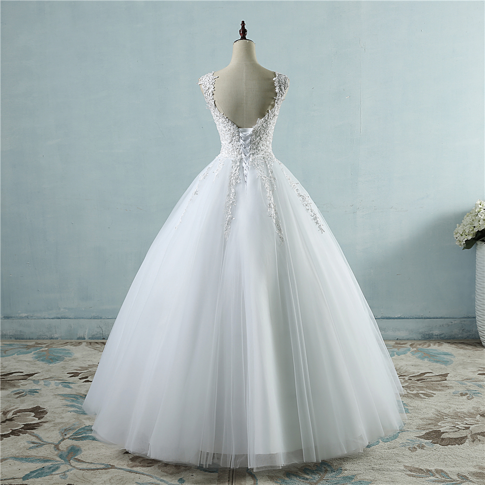 Свадебное платье вышивка тюль кружева жемчуг 48 4xl18w цвет белый