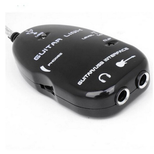 Gitarowy Interfejs USB Audio adapter gitara laptop Model Gitarowy Interfejs USB Audio adapter gitara laptop