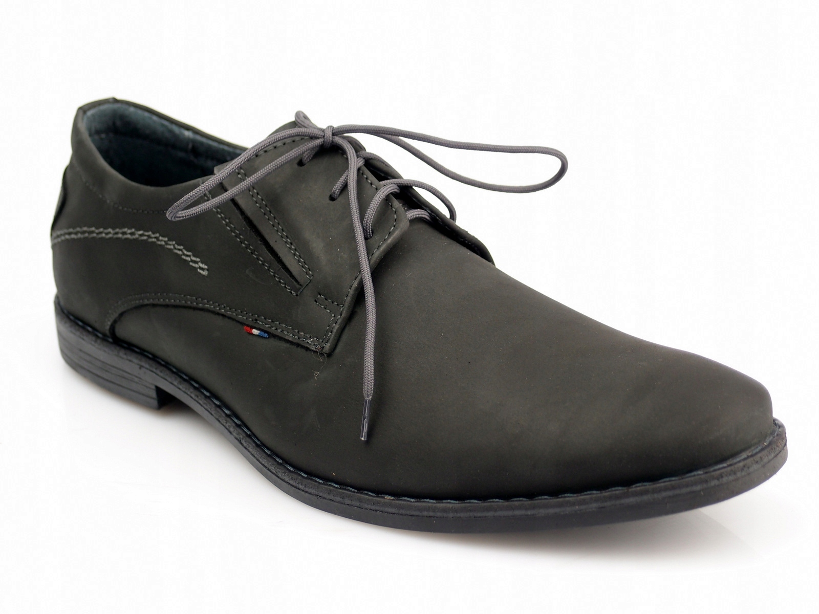 

Husar półbuty męskie eleganckie PL173 czarne N 48