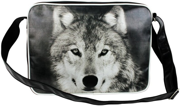 

Torba Szkolna Młodzieżowa Nadruk Wilk Wolf