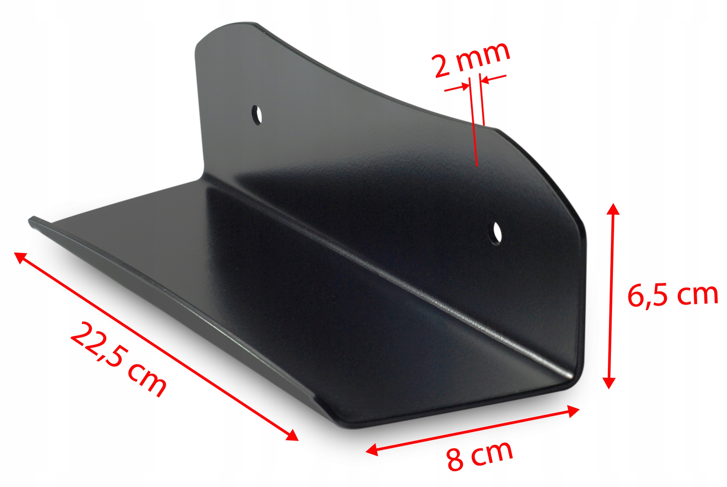 WIESZAK NA ROWER ZA PEDAŁ UCHWYT WS00 KOLORY Materiał wykonania regału metalowy