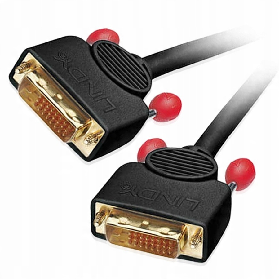 

Kabel Przewód DVI DVI-D Dual Link Lindy 36611 1m