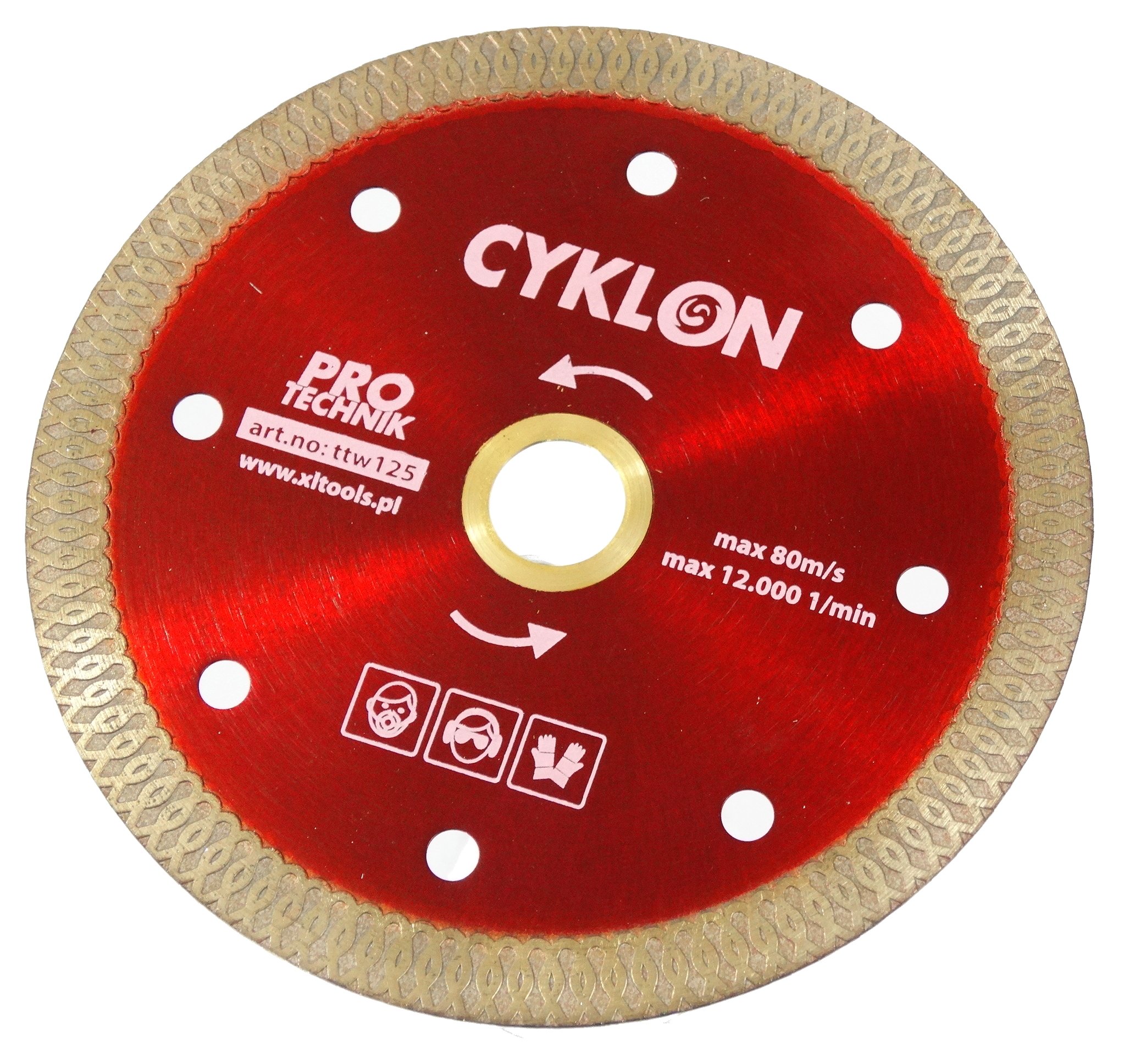 

Tarcza Diamentowa Gresu Ceramika Płytek 125mm 22,2