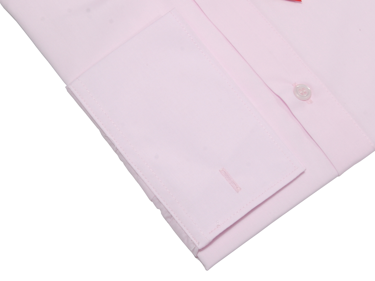 KOSZULA RÓŻOWA GŁADKA 41/42 182-188 SLIM FIT Rozmiar 182-188/42