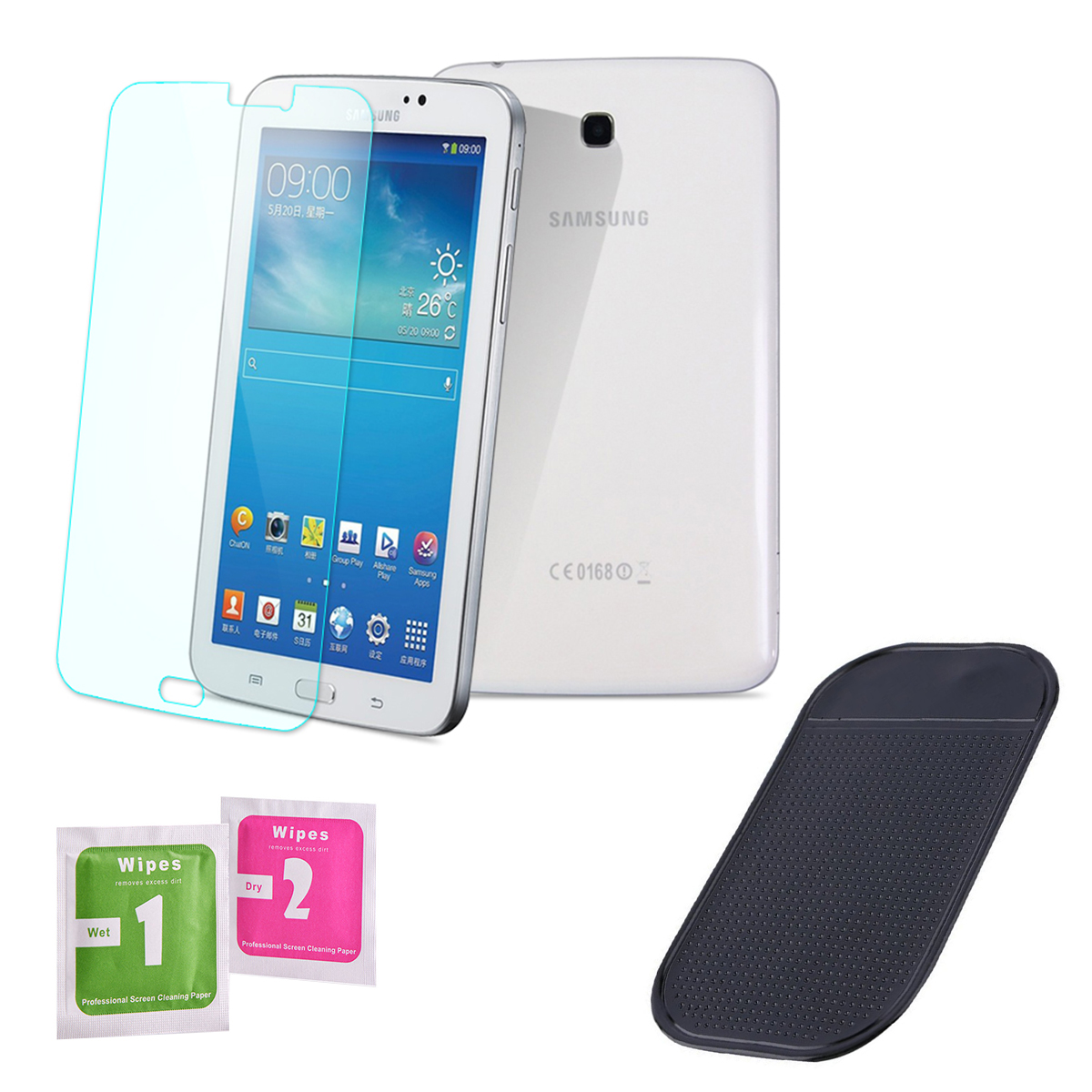 

Szkło Hartowane 9H Do Galaxy Tab 3 P5200 + Gratis