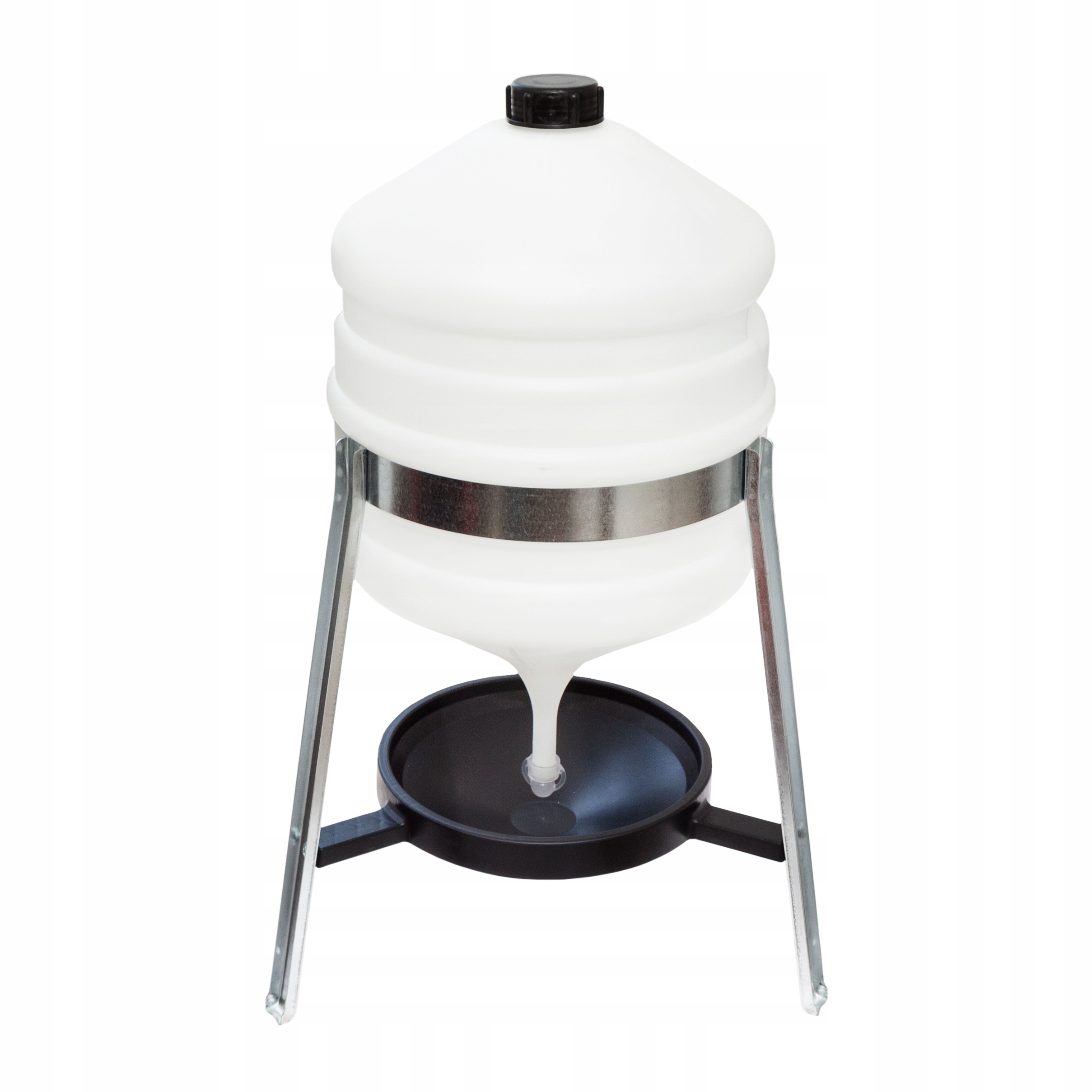 Zásobníková napáječka 30 l pro drůbež, bažanty, Silná