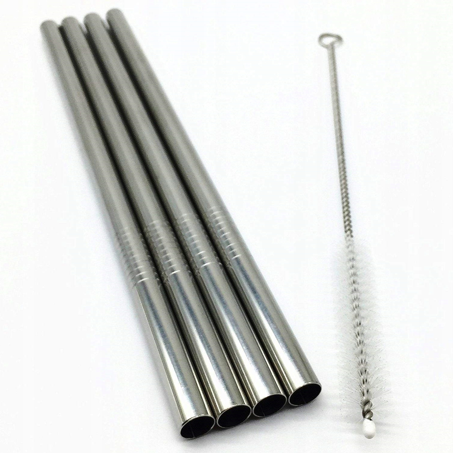 

Słomki 4x wielorazowe stalowe metalowe eko 0,5