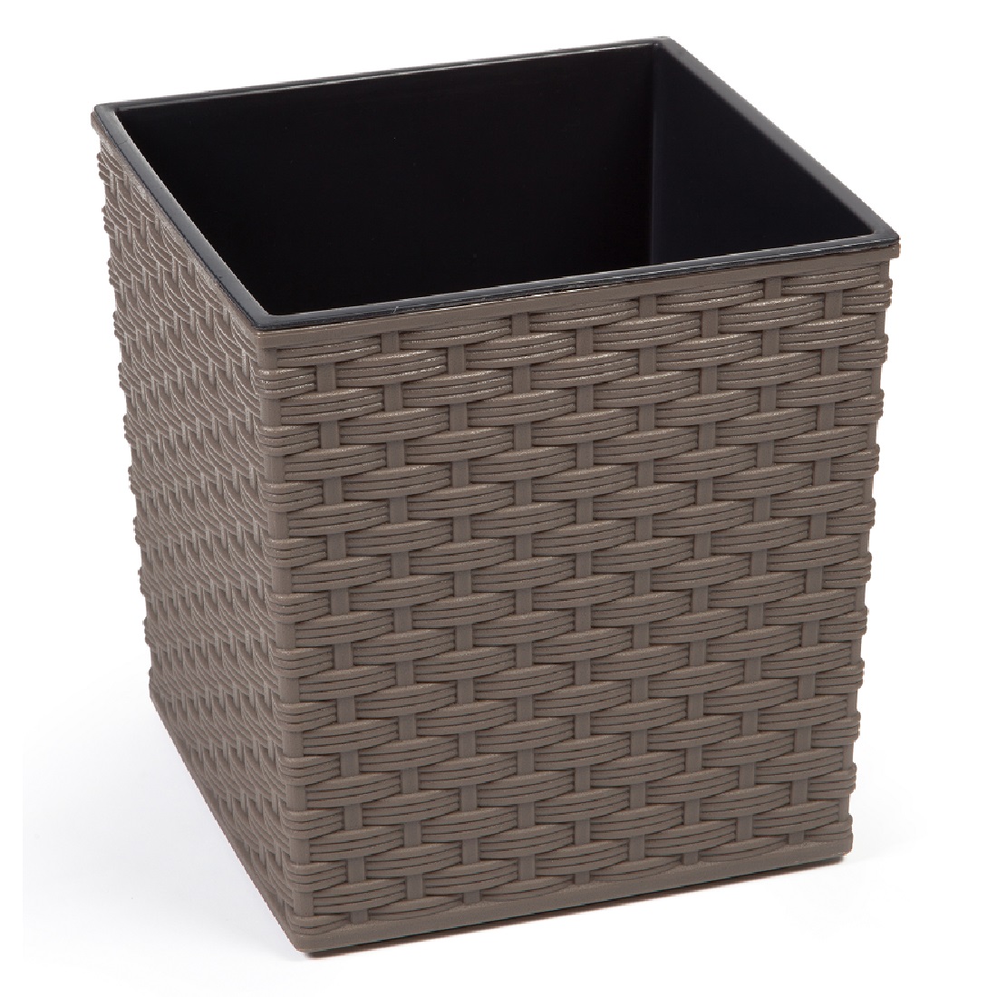 

Doniczka Lamela Juka Rattan 25x25h26+WKŁAD