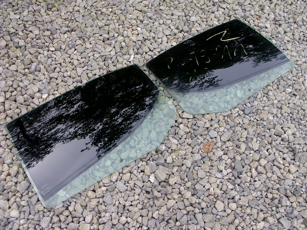 DODGE AVENGER СТЕКЛО БОКОВОЕ ДВЕРИ ЛЕВА ЗАД. затемненное