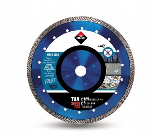 

Rubi Tva 125 Tarcza diamentowa do gresu granitu