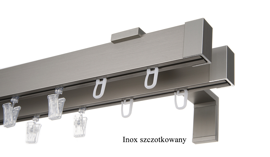 KARNISZE APARTAMENTOWE SZCZOTKOWANE NA WYMIAR II Marka inna