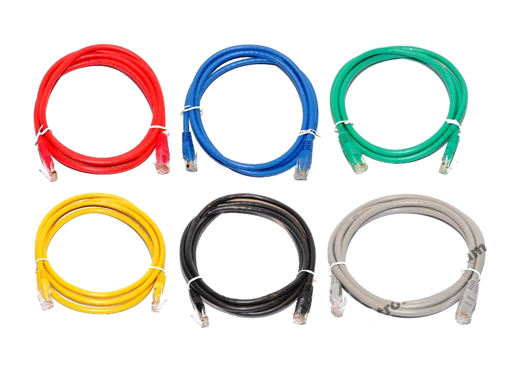 

Patchcord RJ45 8p8c Utp CAT5e 0,25m różne