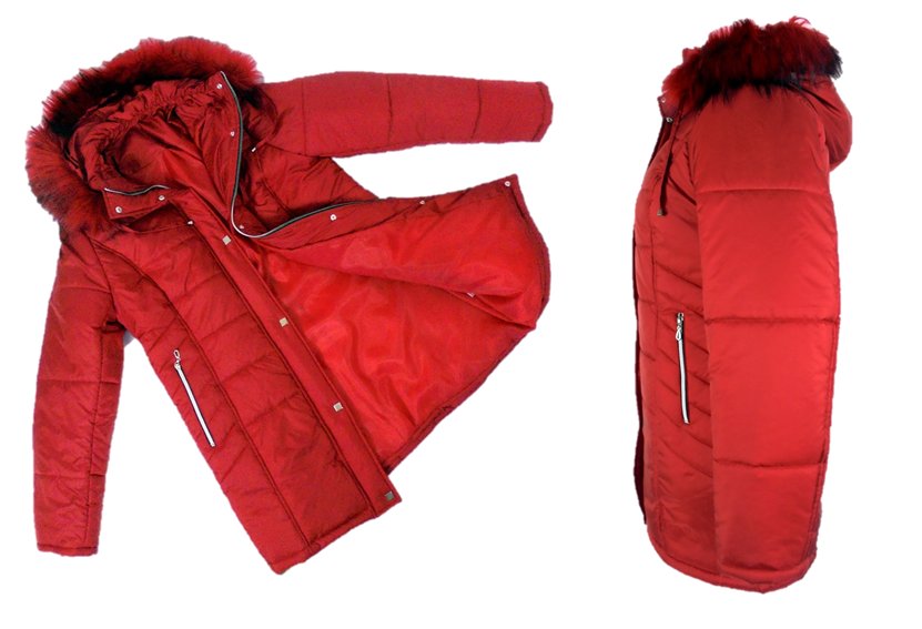 DUŻY ZIMOWY PŁASZCZ KURTKA ZIMOWA XXXL 52 54 Rozmiar 54