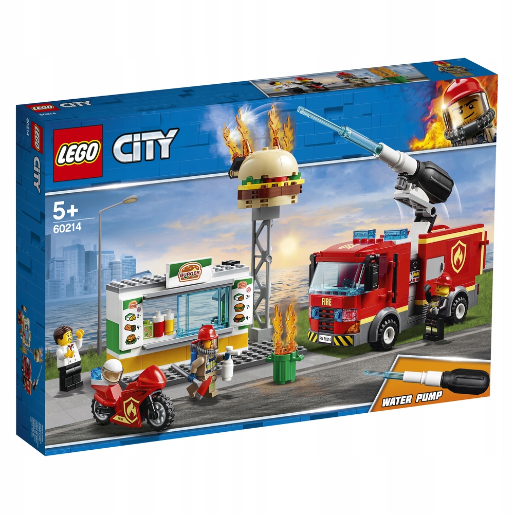 

Lego City Na Ratunek W Płonącym Barze 60214