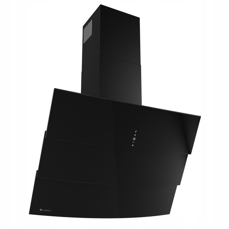 Globalo Okap przyścienny 75cm Vintio 75.2 black 655 m3/h