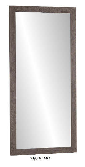MEGA LUSTRO w ramie 130X50 WENGE BIAŁE 12 KOLORÓW Typ lustra ścienne