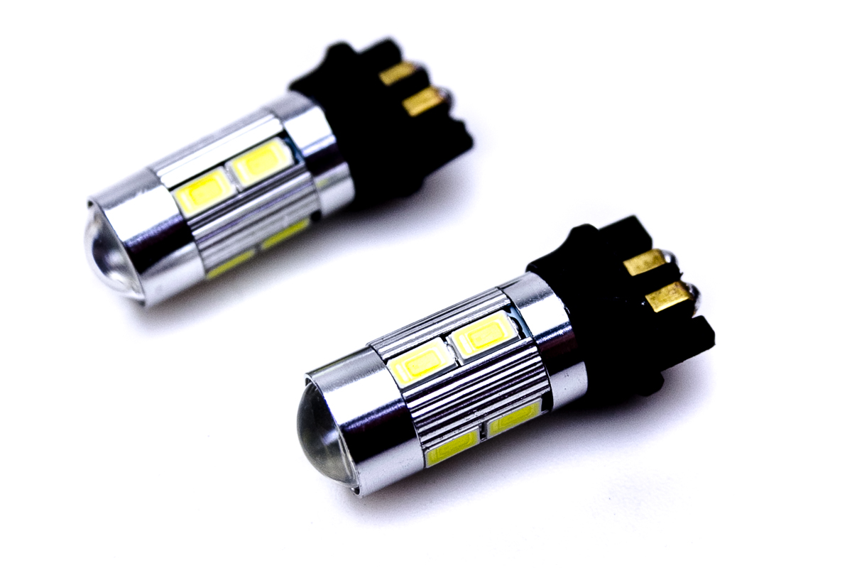 ŻARÓWKI P21W LED CANBUS 24SMD SOCZEWKA LEDOWE KPL 01445 za 49,80 zł z  Zabrze -  - (10823942098)