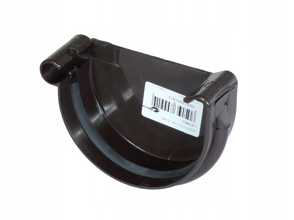 

Denko lewe rynny Pvc-u Gamrat 75mm ciemny brąz