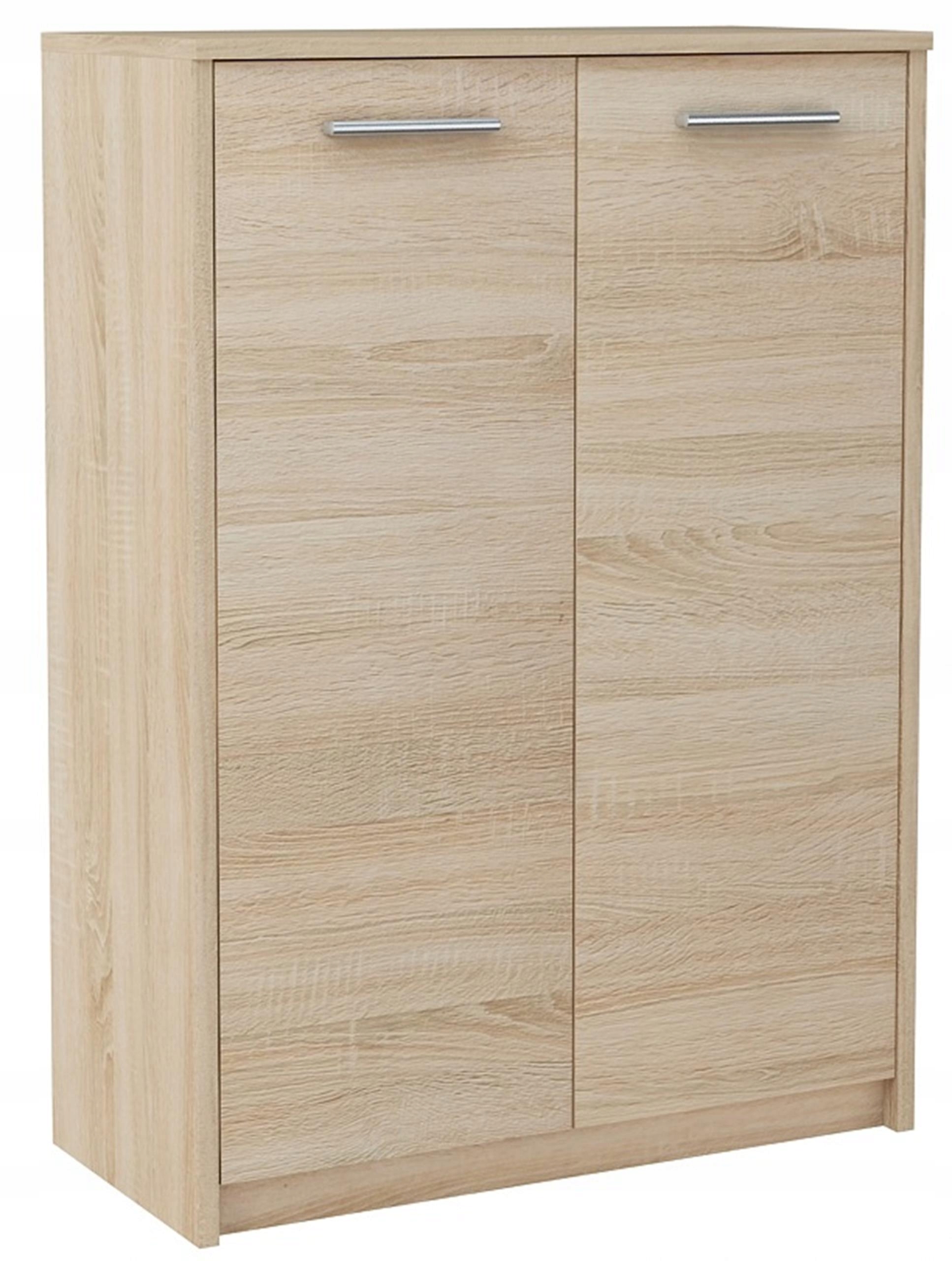 Komoda szafka BODO 2D2P DĄB SONOMA regał biurowy UFC Głębokość mebla 35 cm