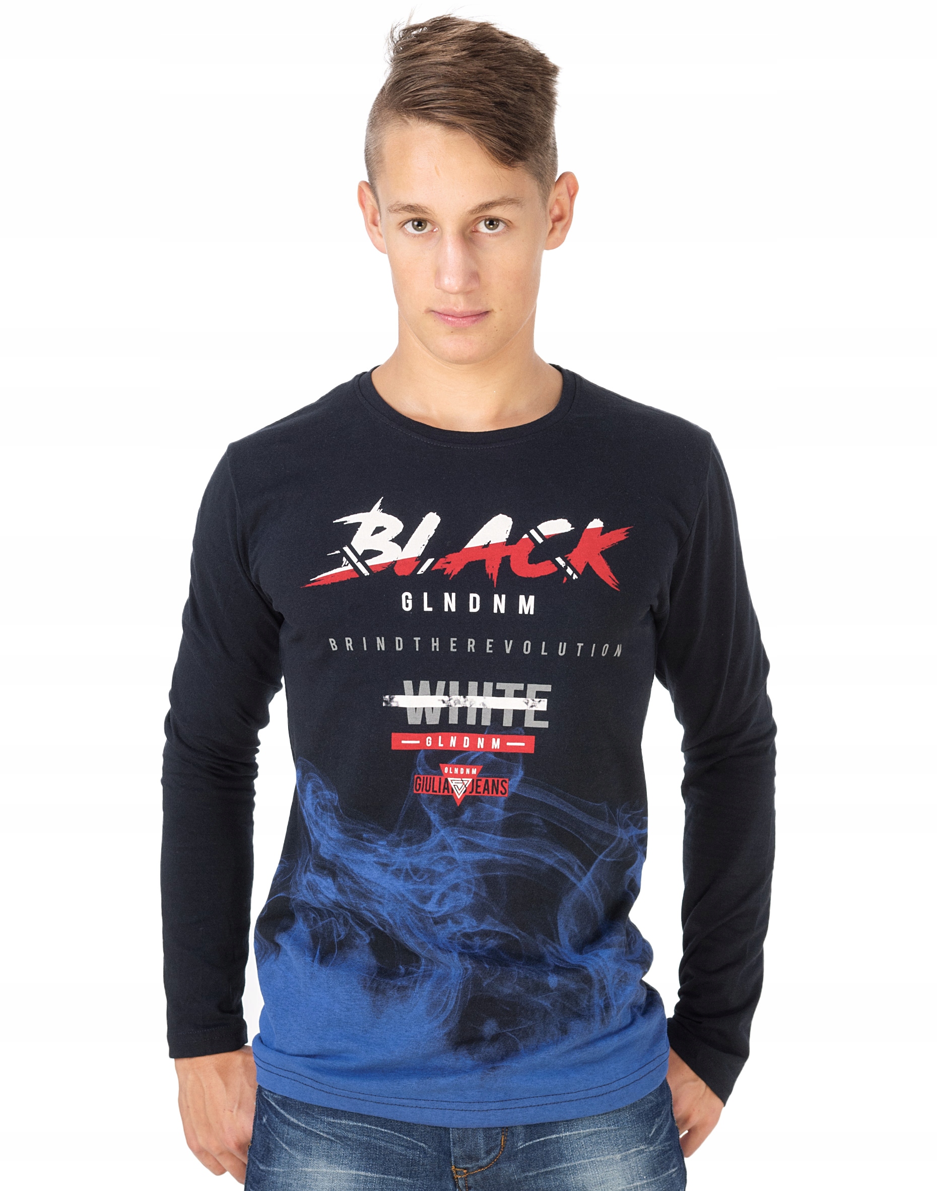

Koszulka Męska z Długim Rękawem Long 1003-09 r XXL