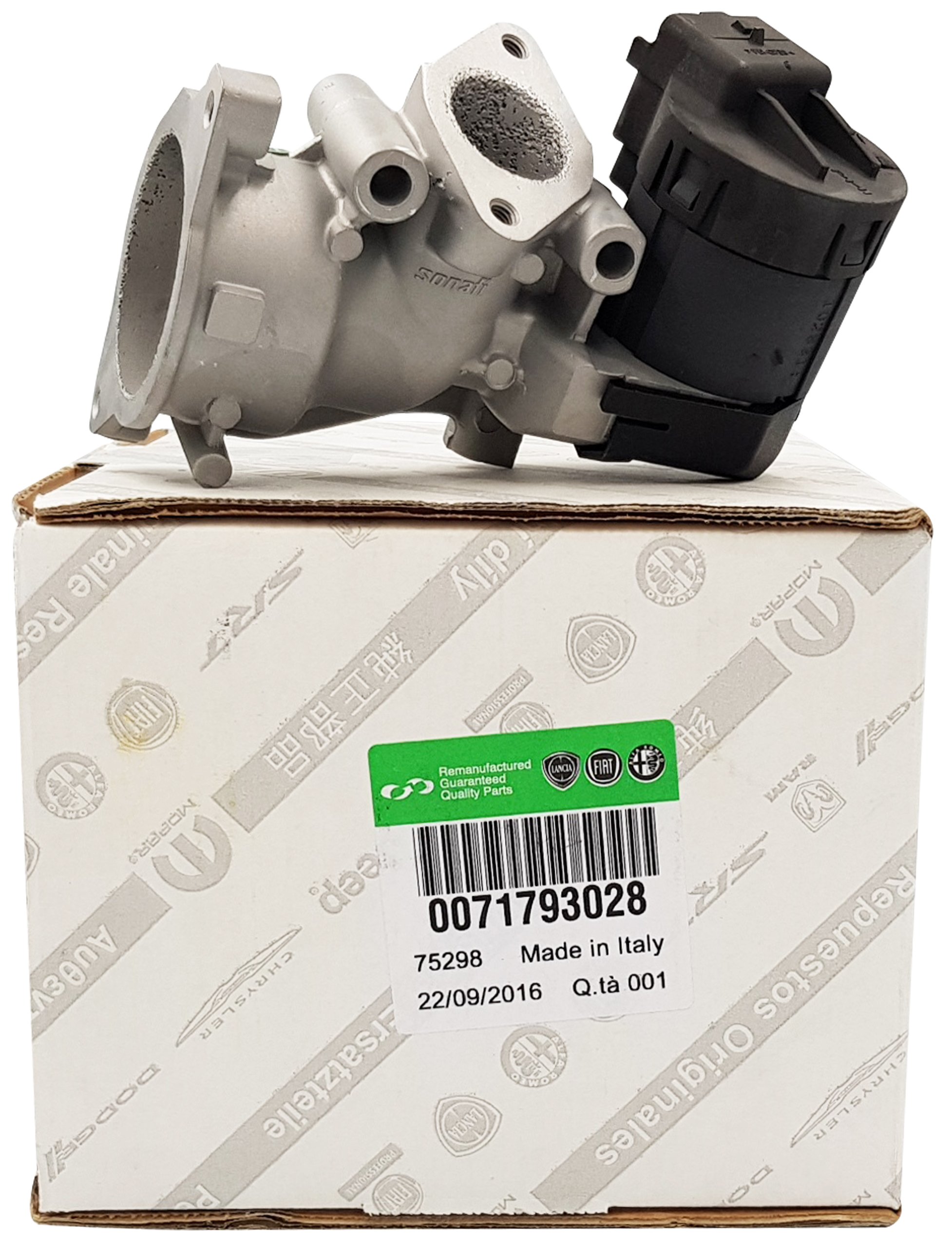 71793028 - КЛАПАН EGR OEM PEUGEOT 307 308 407 607 807 2.0 HDI