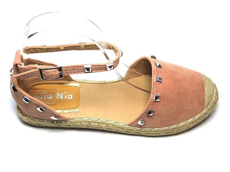 ESPADRYLE DAMSKIE ĆWIEKI 9926 Pink r.39 Długość wkładki 24.5 cm