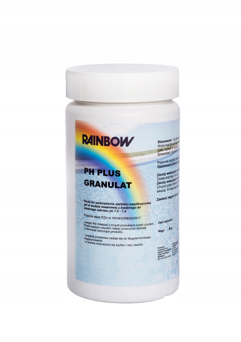 

Ph Plus 1 Kg Granulat Podnoszenie Ph Basen Chemia