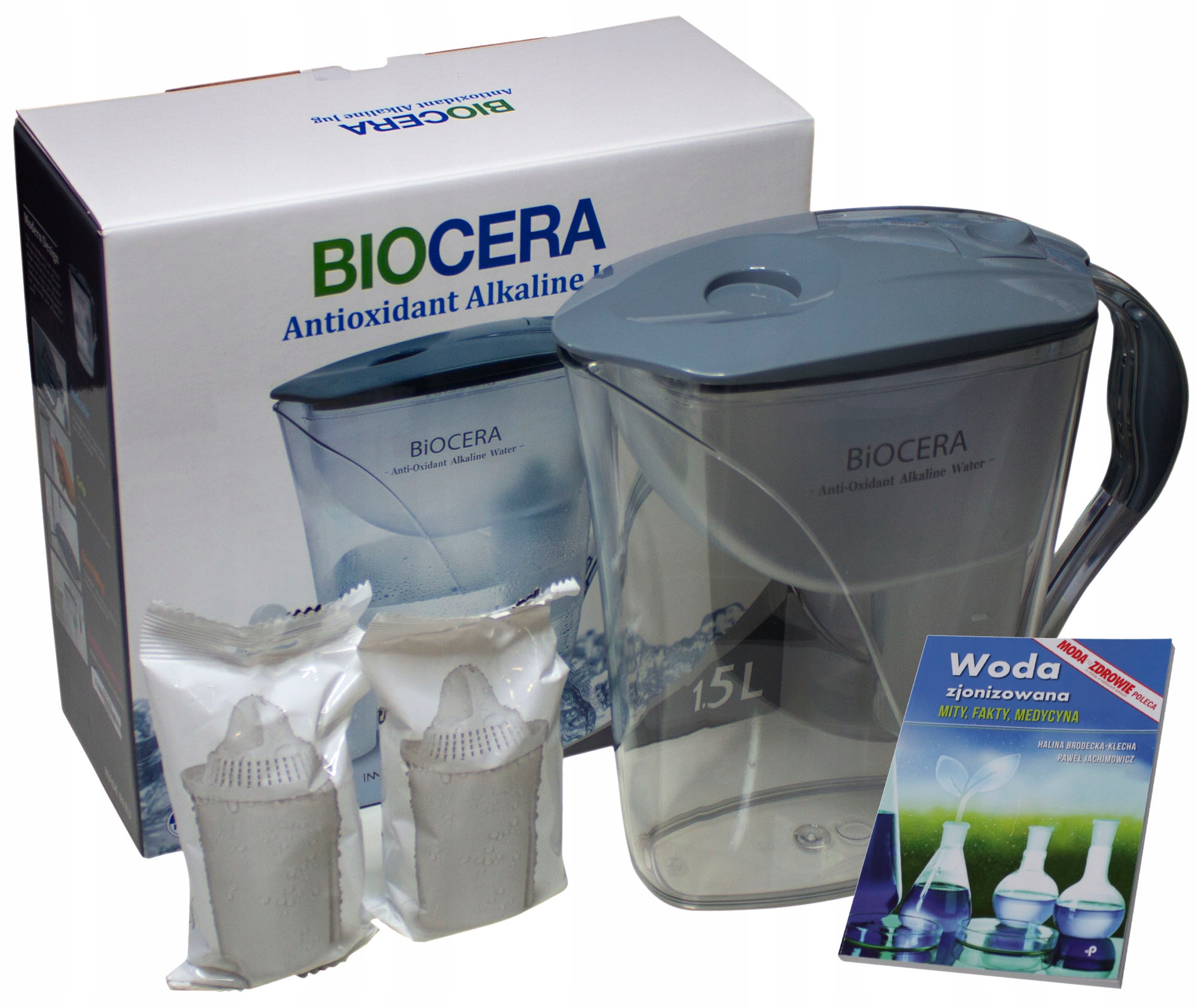 

Jonizator Wody Biocera Dzbanek Alkalizujący Redox