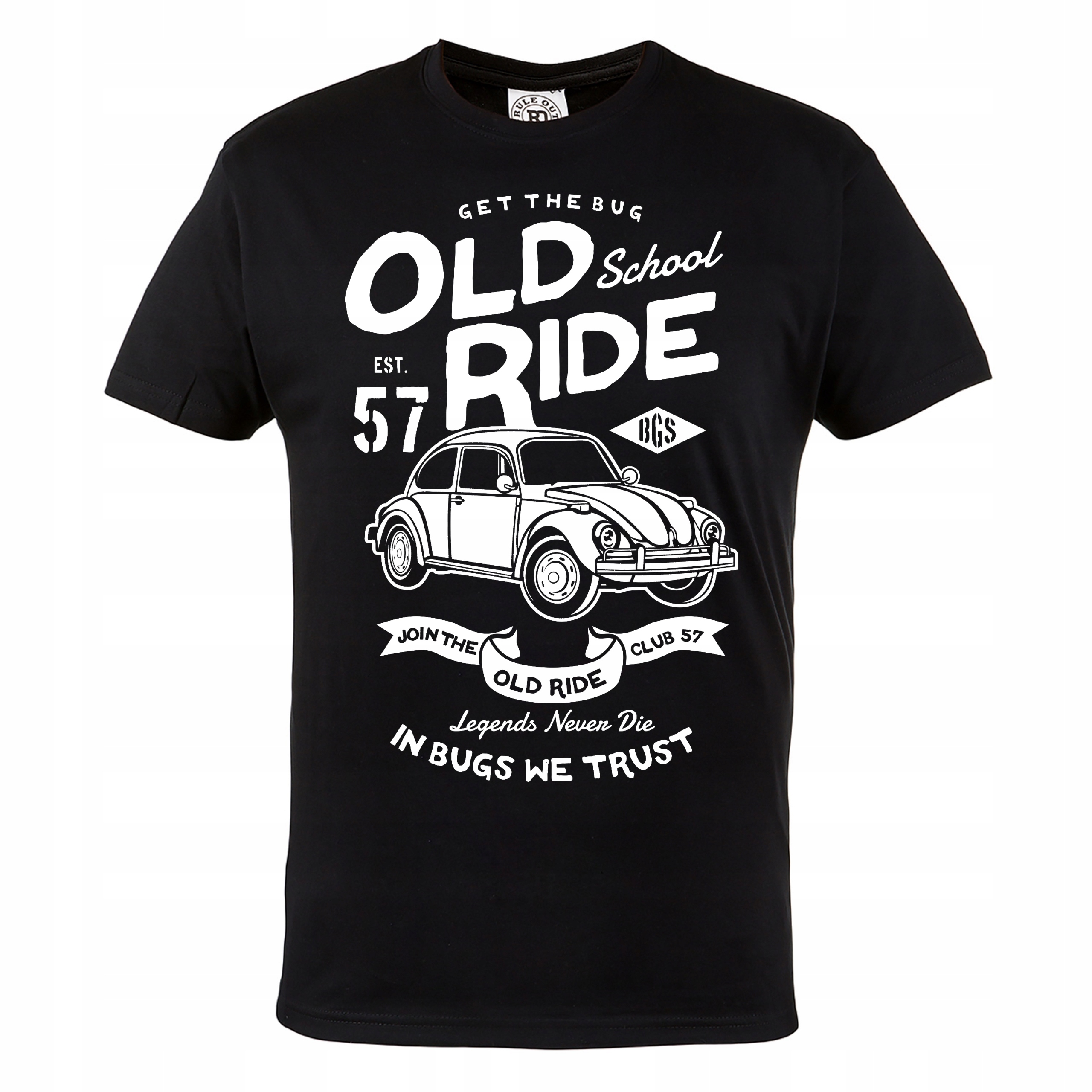 

Koszulka Motoryzacyjna Old School Ride Garbus 150