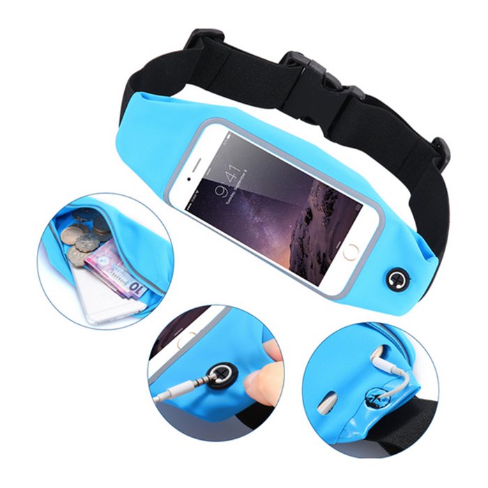 SASZETKA NERKA PAS NA TELEFON DO BIEGANIA 4.7'' WODOODPORNE UNIWERSALNE Liczba komór 2