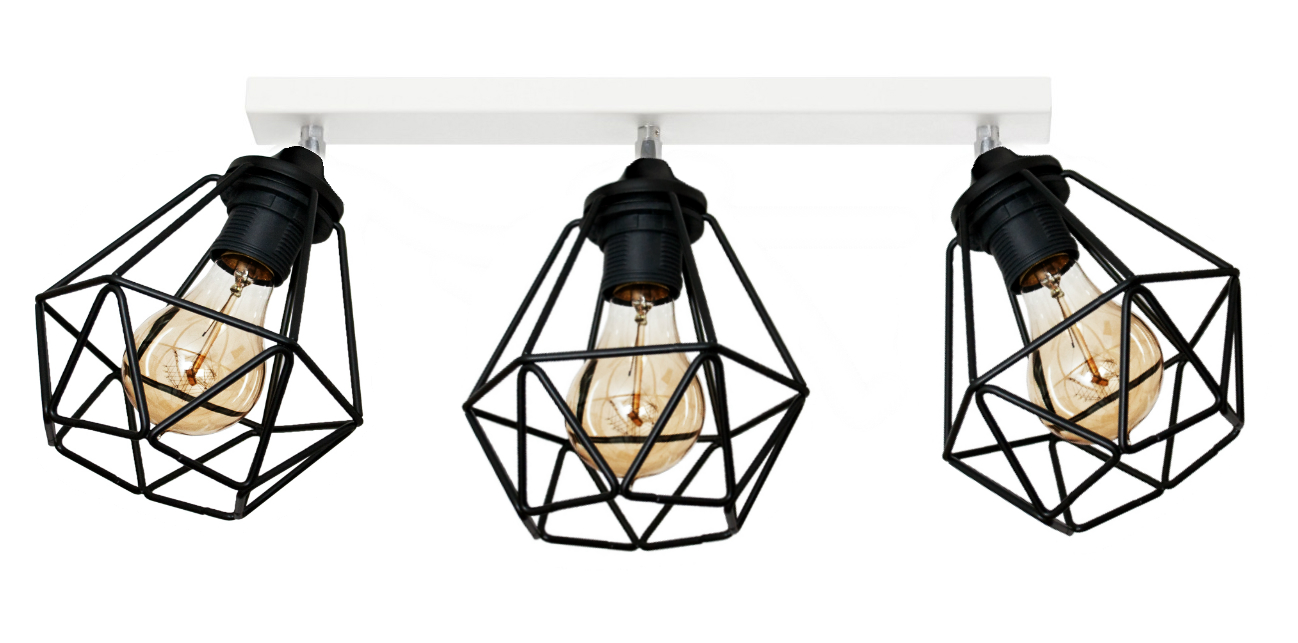 Stropní svítidlo Nástěnná lampa Diamond 3 White Led lišta