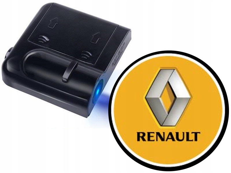 LED SVETLÁ UVÍTACIE LOGO RENAULT BEZDRÔTOVÉ