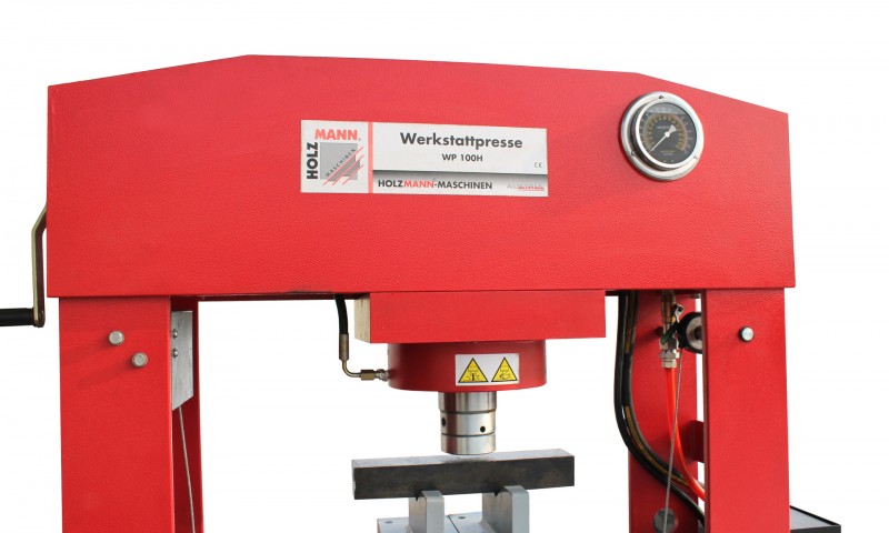 PRASA HOLZMANN WP100H 100T AUSTRIA HYDRAULICZNA Maksymalna siła nacisku 100 t