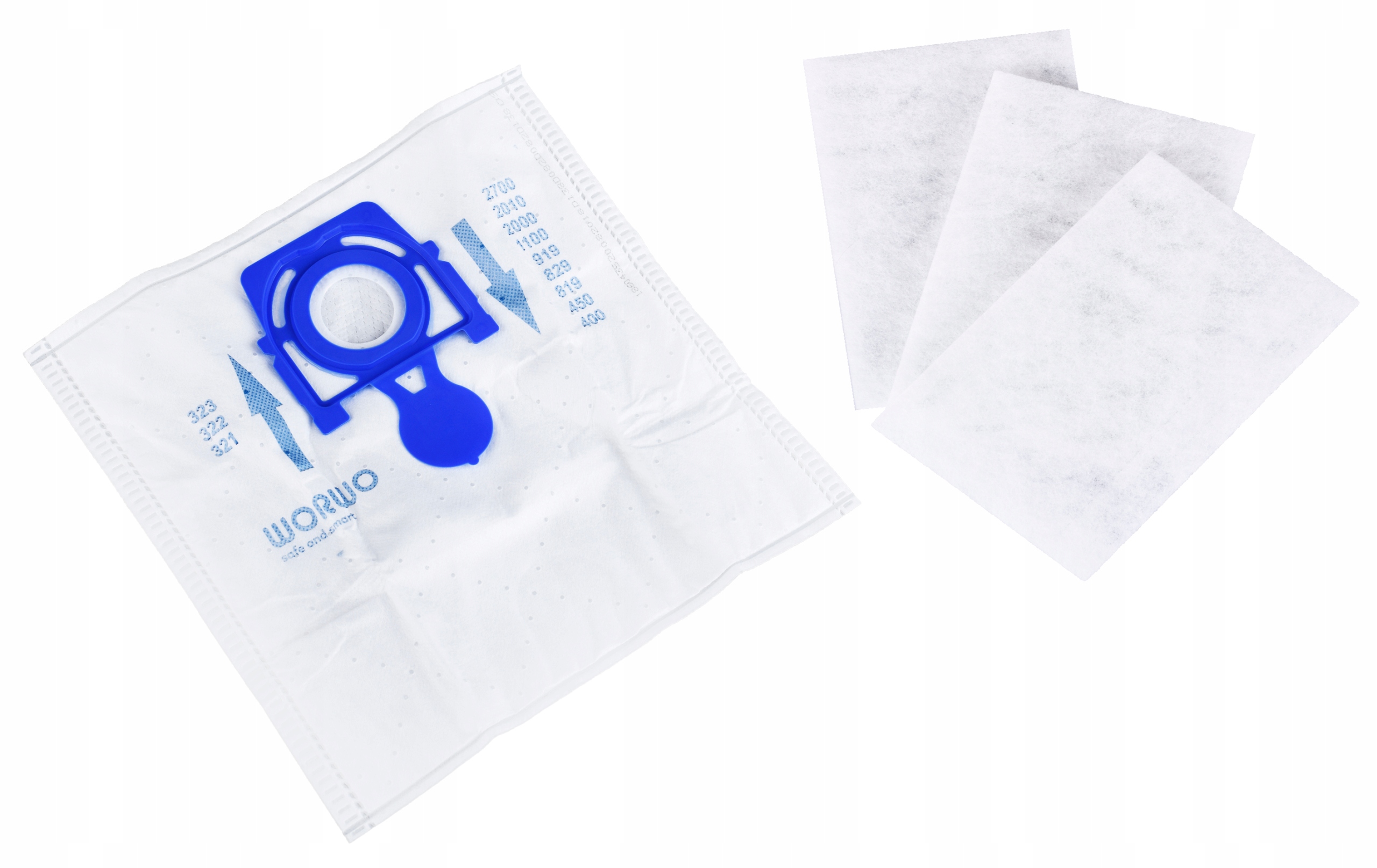 12x WORKI ODKURZACZA ZELMER ODYSSEY METEOR 2 ELF 2 Marka inna