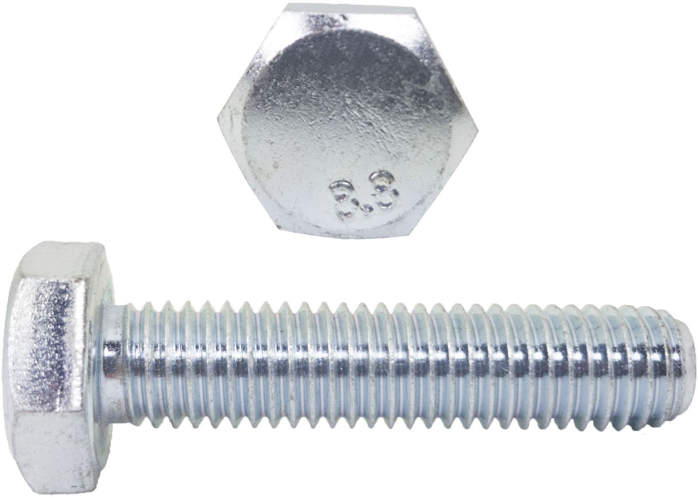 

M14x100 Śruby łeb 6-kątny 8.8 ocynk Din 933 1szt.