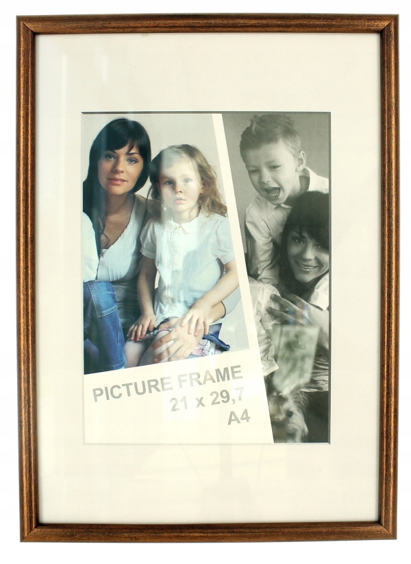 RAMKA NA ZDJĘCIE 21x29,7 RAMKI DO ZDJĘĆ format A4 Kolor biały