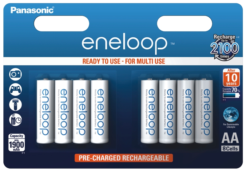 

8x Akumulator Panasonic Eneloop Aa 2000mAh Łódź