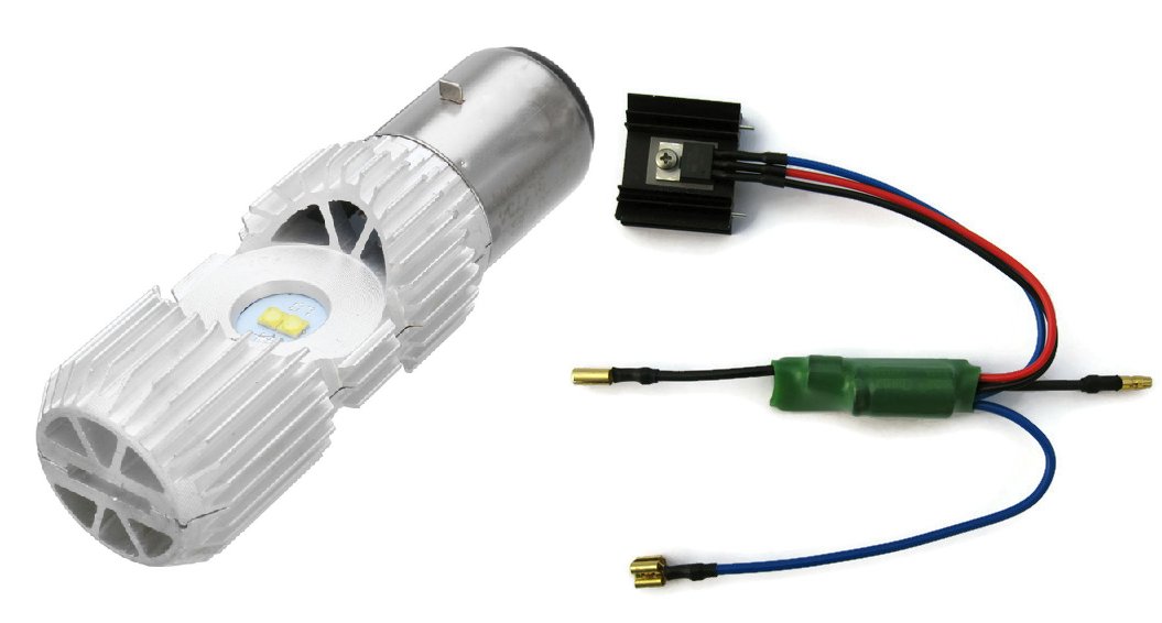 

Żarówka Led BA20D 12V 25W 35W + zasilacz Wsk 175