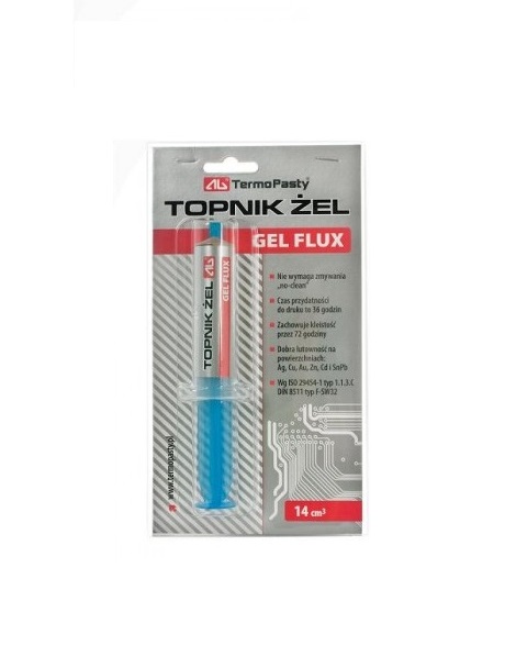 

Topnik Żel Gel Flux 14cm3 No Clean do lutowania