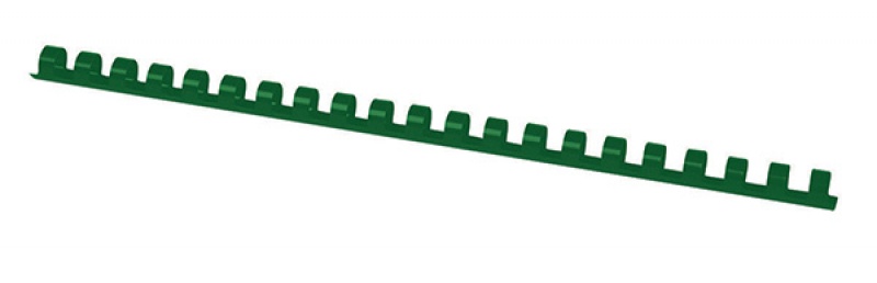 

Grzbiety do bindowania 10mm zielone 100 sztuk