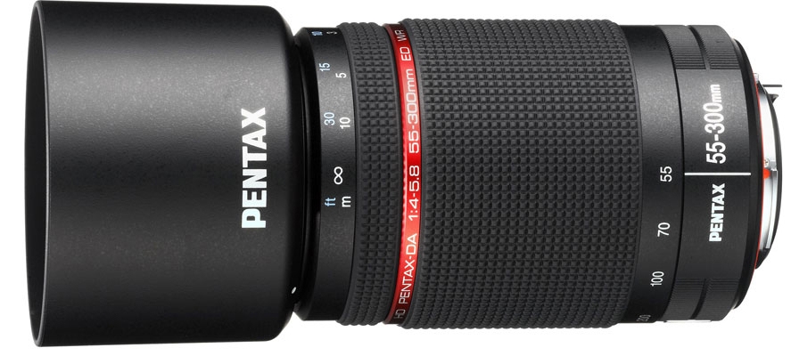 Pentax HD DA 55-300 f / 4-5, 8 ED WR