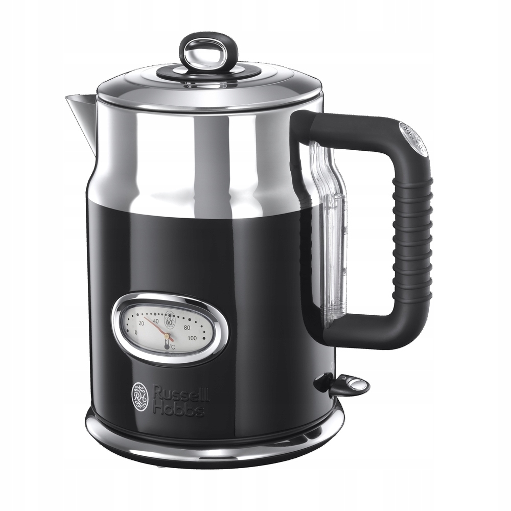 Elektrický varič Russell Hobbs Retro Classic Noir 2400 W 1,7 l čierny