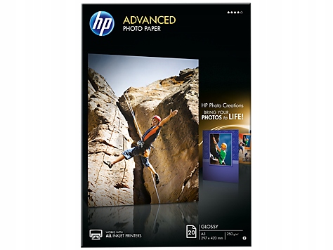 Papier foto Hp Advanced A3 250g 20 ark. Q8697A