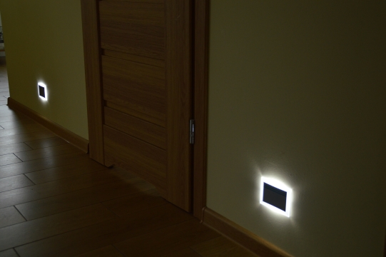 Lampka oprawka schodowa oprawa schodowe 12v LED 60 Barwa światła biały zimny