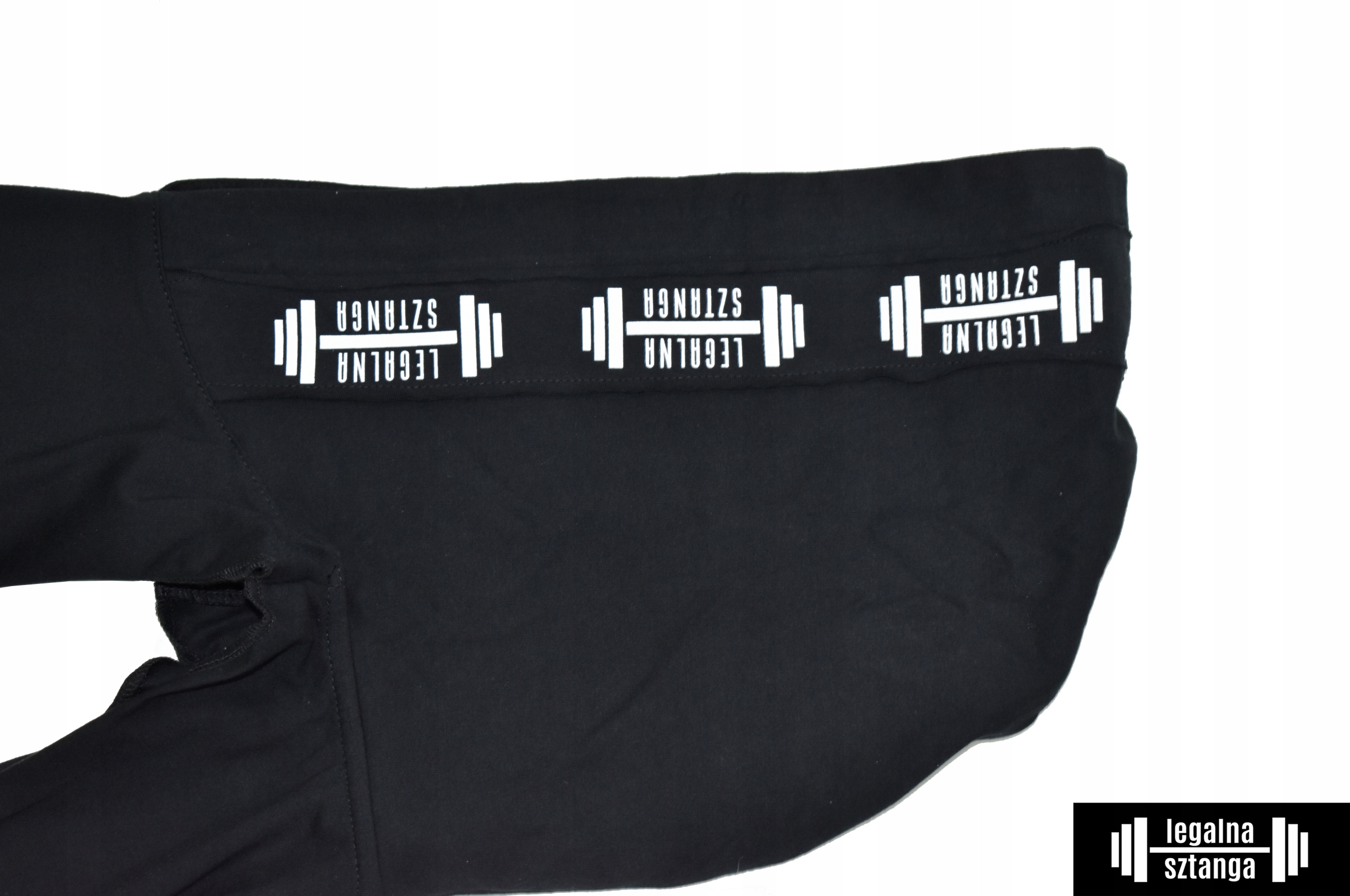 Hoodie Tank Top Legalna Sztanga czarny kaptur XL Płeć mężczyzna