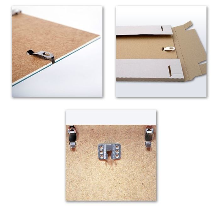 ANTYRAMA PLEXI B2 50X70 70X50 cm W BIAŁYM ETUI Marka M-Interio