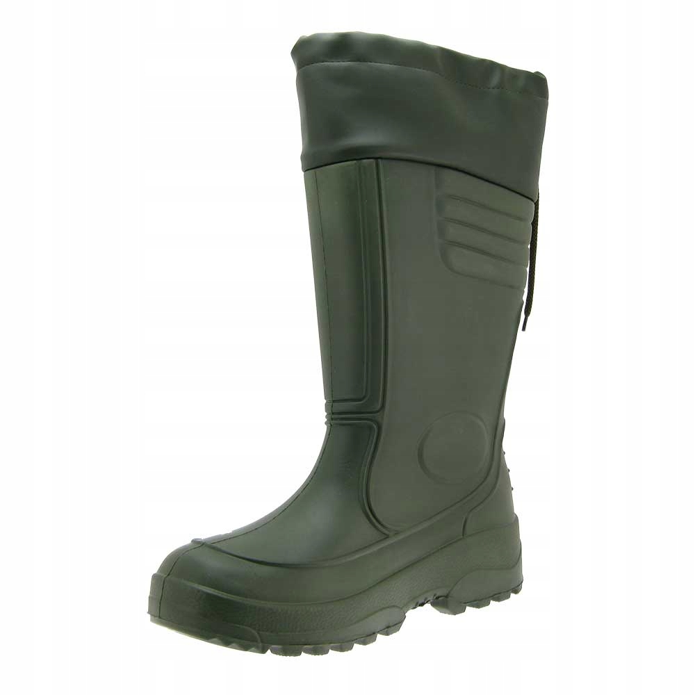 Holínky s přírodní vlnou pro rybáře