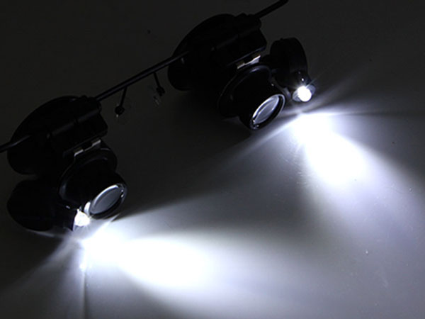 ЧАСОВЫЕ ОЧКИ POWERFUL LED 20x 15мм EAN (GTIN) 5907451302927